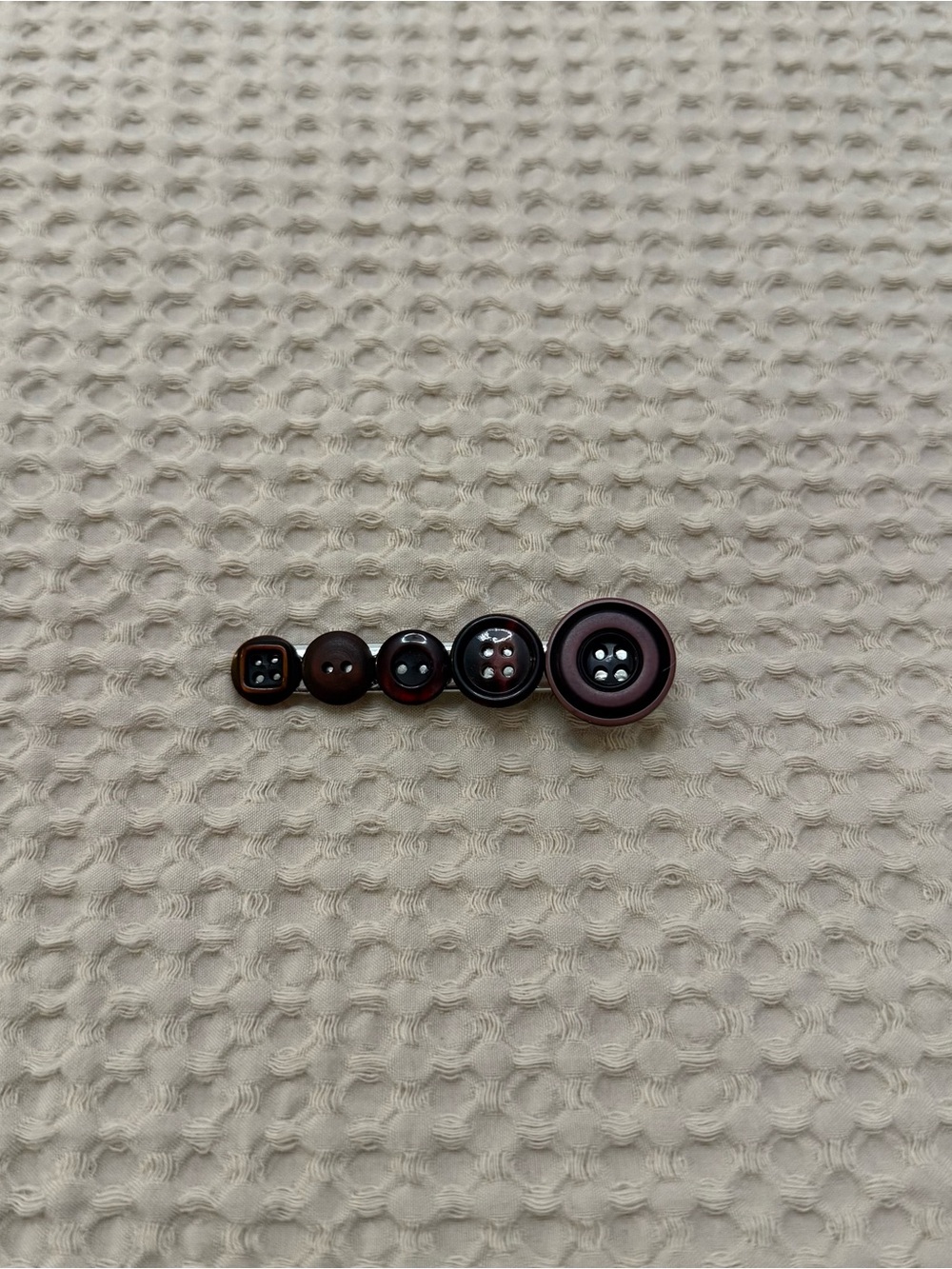 Cute Button Hair Clip